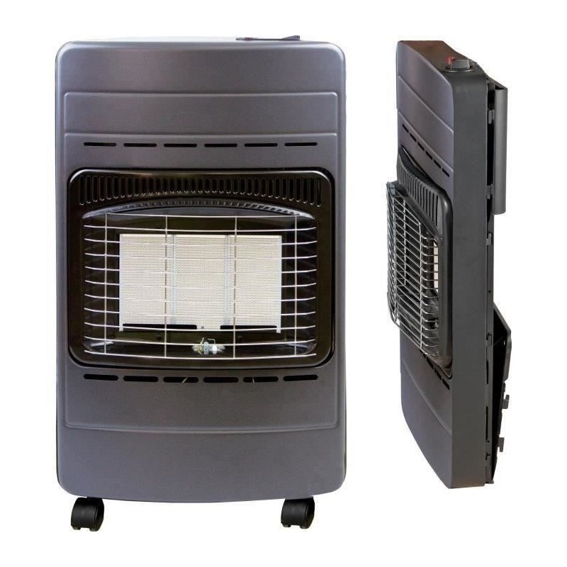 TECTRO TGH140RV Poele a gaz 4200 watts - pieces jusqu'a 50 m² - 3 degrés de p...