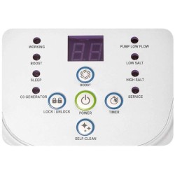 Stérilisateur au sel INTEX QS1200 pour piscine jusqu'a 56,8 m³ avec systeme d...