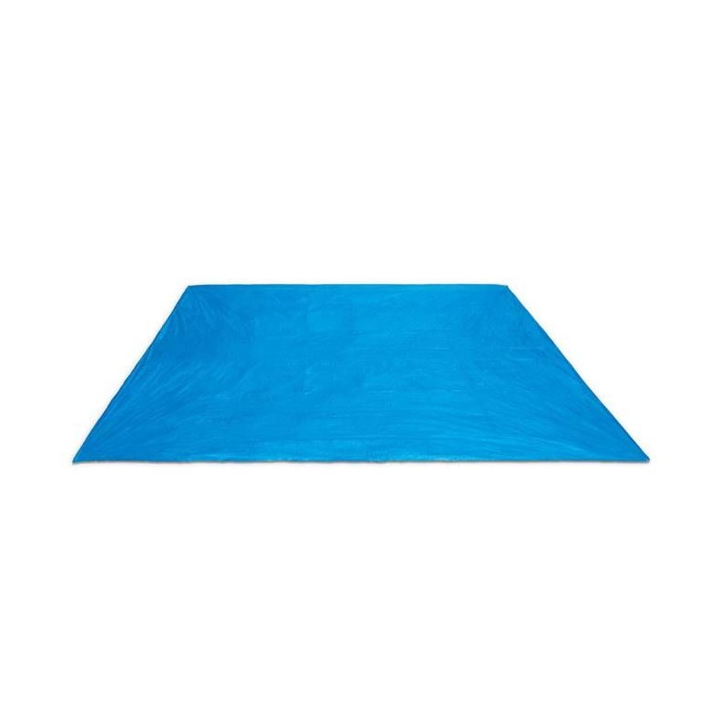 Tapis de sol pour piscine autoportante INTEX - 472 x 472 cm - Épaisseur 0,13 ...