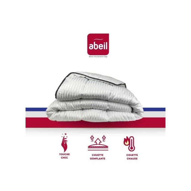 ABEIL Couette chaude Confort Hôtelier 220 x 240 cm