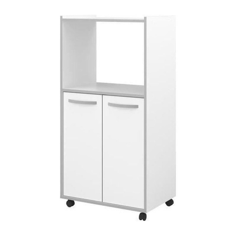 OSLO Desserte de cuisine L 60cm Blanc