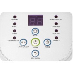 Stérilisateur au sel INTEX Krystal Clear QS500 pour piscine jusqu'a 26,5 m³