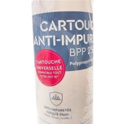 Cartouche filtrante BWT PPB25 - bobinée 25µm - Capacité de traitement 6 mois