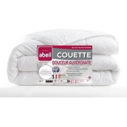 Couette chaude 400gr/m² Douceur Auvergnate - 200 x 200 cm - 2 personnes - ABEIL