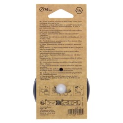 Cloche Filtre a Huile, 76 mm, 14 pans - PRECISION STEEL - A utiliser avec un ...