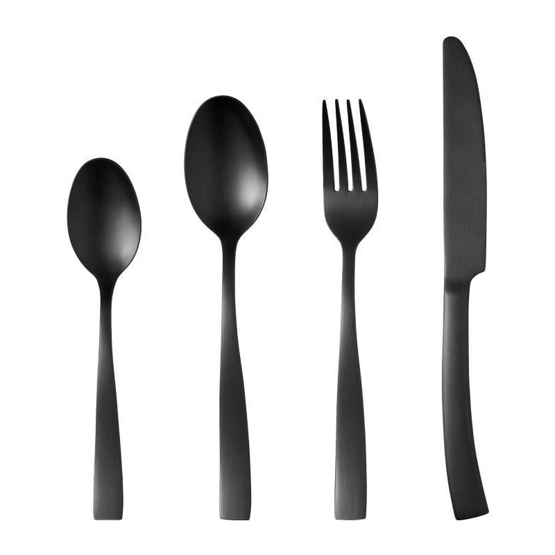 Ménageres - ARTHUR MARTIN - AM5136 - 24 pieces - Acier inoxydable - Finition ...