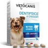 Dentifrice a croquer anti-tartre - VETOCANIS - Pour chien - 30 comprimés