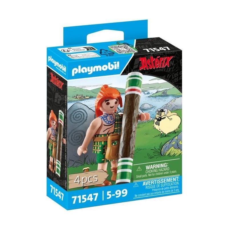 PLAYMOBIL 71547 Mac Oloch, Astérix, Personnages de la BD, Des 5 ans