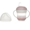 THERMOBABY Tasse anti-fuites + couv - Rose poudré
