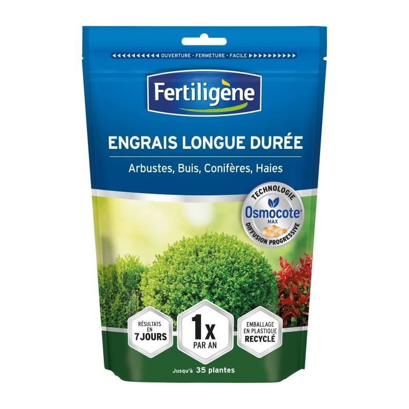 FERTILIGeNE - Engrais Longue durée Osmocote max Arbustes, Buis, Coniferes, Ha...