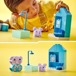 LEGO 10413 DUPLO My First Mes Rituels Quotidiens - Le Bain, Jouet Éducatif po...