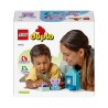 LEGO 10413 DUPLO My First Mes Rituels Quotidiens - Le Bain, Jouet Éducatif po...