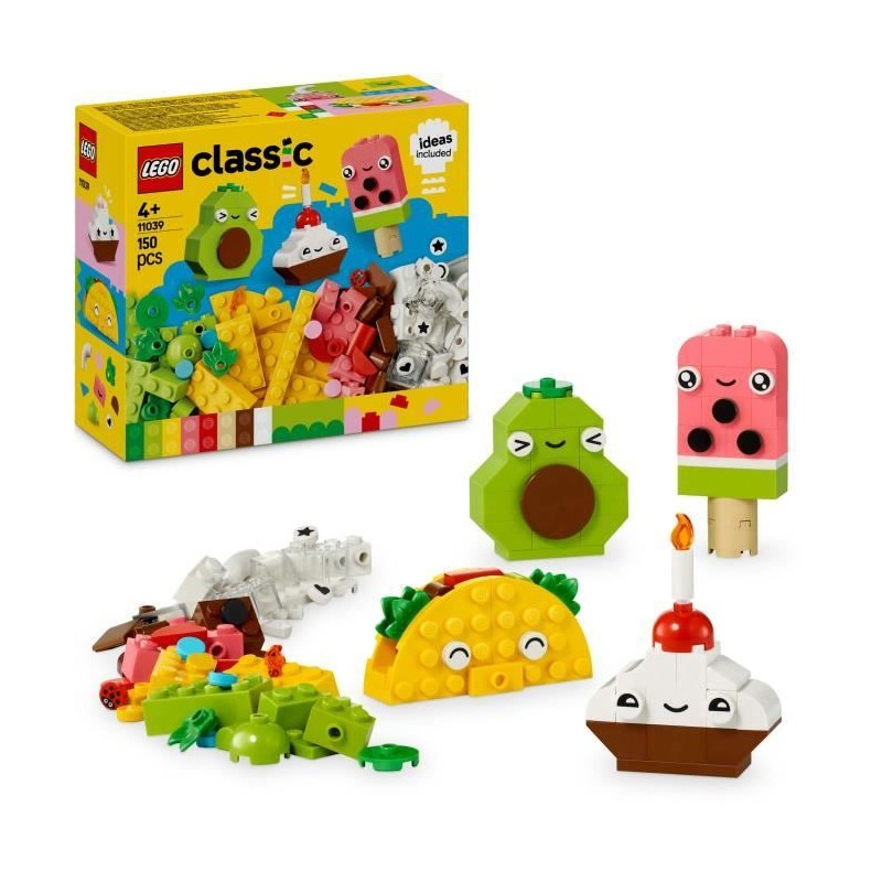 LEGO Classic 11039 Les aliments créatifs - Jouet de construction pour enfants...
