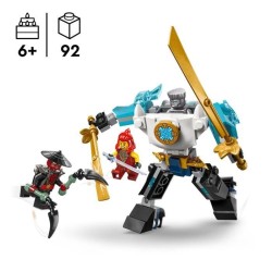 LEGO NINJAGO 71827 La super armure robot de Zane - Jeu de rôle Ninja pour gar...