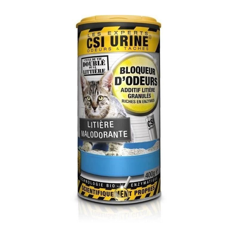 Granulés litiere CSI URINE 400gr