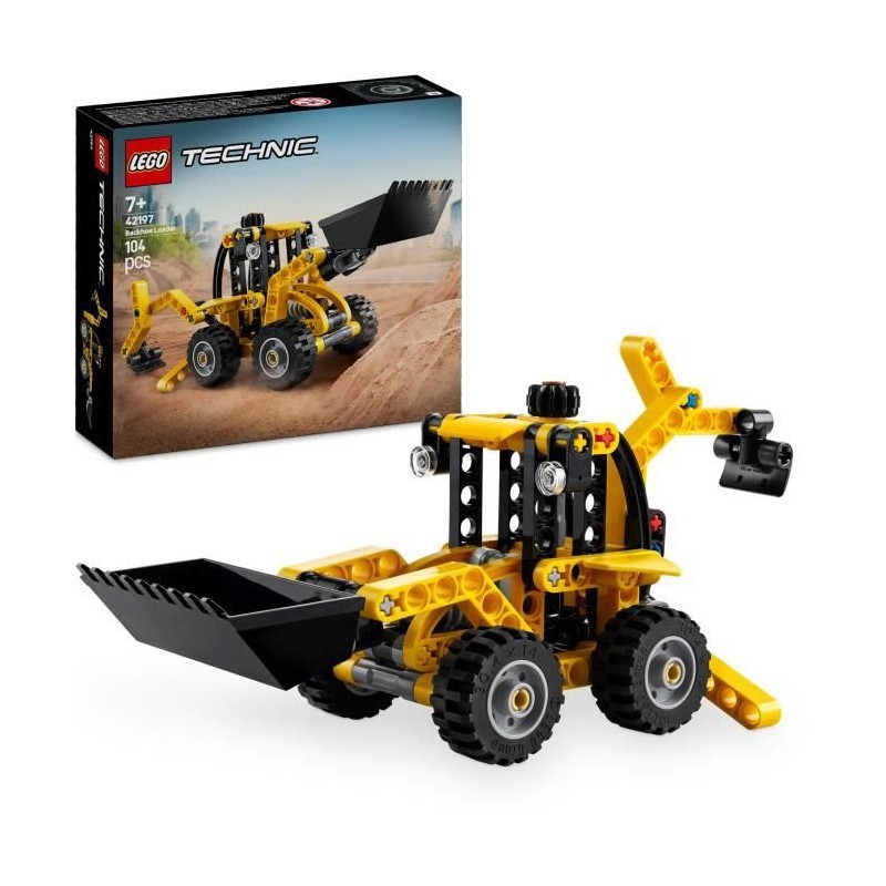 LEGO Technic 42197 Le tractopelle - Jeu de construction et cadeau pour garçon...
