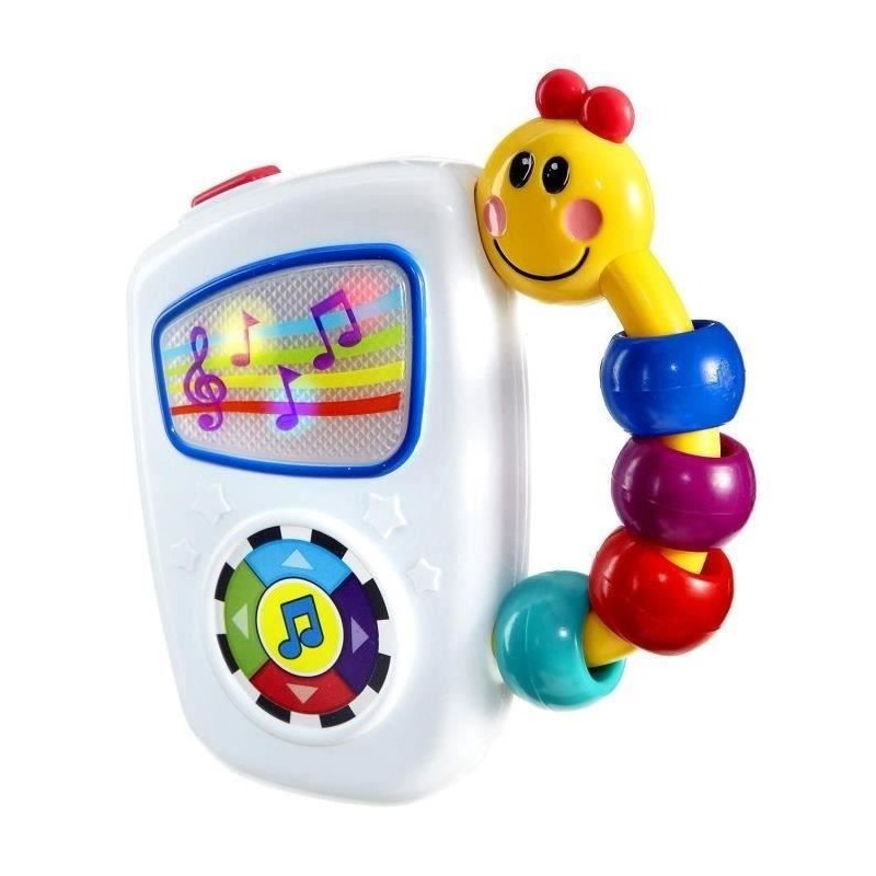BABY EINSTEIN Petite radio portable bébé, Boîte a musique nomade Take Along T...