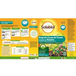 SOLABIOL Engrais coup de fouet - 750g - Jusqu'a 25m² - Stimule le démarage de...