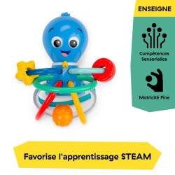 BABY EINSTEIN OPUS Anneaux de dentition Shake & Soothe jouet et hochet 0M+
