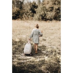 Valise Nurserie 3 en 1 - Baby Nurse - Pour Poupons jusqu'a 42cm - Beige/Rose/...