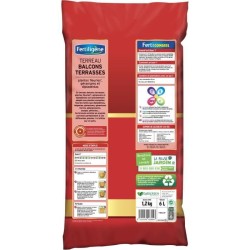 Terreau balcons terrasses 6L - FERTILIGeNE