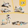 LEGO Creator 3-en-1 31134 La Navette Spatiale, Jouet Figurine Astronaute avec...