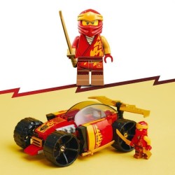 LEGO NINJAGO 71780 La Voiture de Course Ninja de Kai – Évolution, Jouet Voitu...