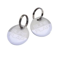 Médaillon d'identification - SUREFLAP - Lot de 2 - Radiofréquence - Compatibl...
