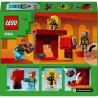 LEGO Minecraft 21266 La bataille de la lave du Nether - Jouet pour fans de je...