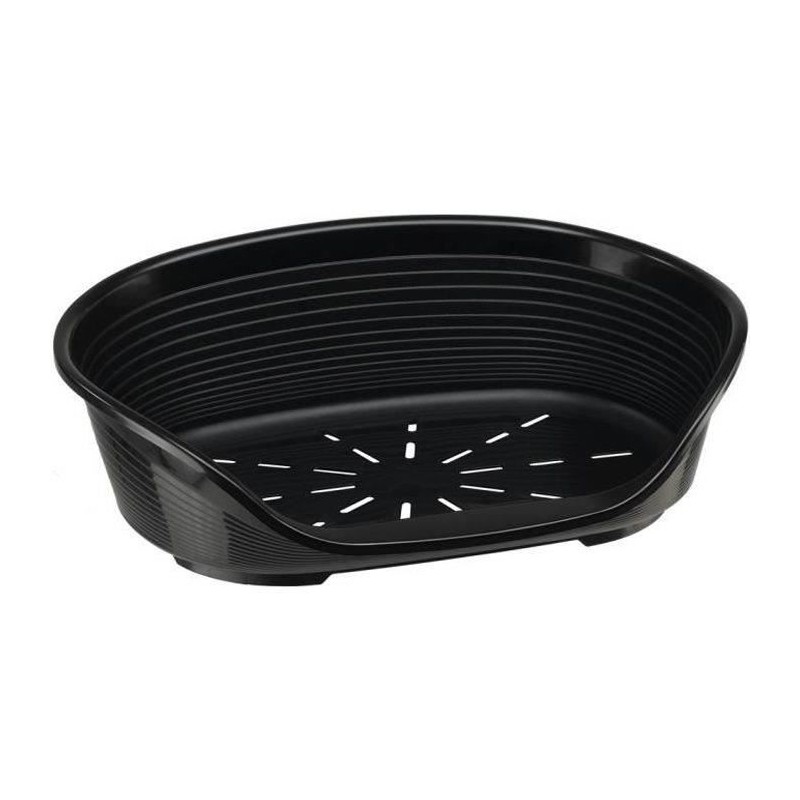 Panier-Corbeille SIESTA DELUXE Taille 2 - 49*36*17,5 cm - Noir -FERPLAST