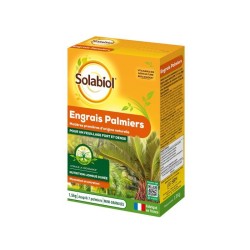 SOLABIOL Engrais palmiers et plantes méditerranéennes - 1,5kg - Jusqu'a 7 pal...