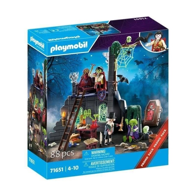 PLAYMOBIL 71651 Ruine hantée, 88 pieces, Des 4 ans