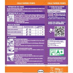 Colle pour tous papiers peints - METYLAN - Max - Paquet de 200g