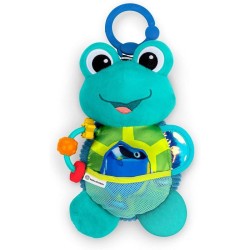 BABY EINSTEIN NEPTUNE Peluche doudou bébé tortue, multisensoriel, cadeau bébé...