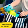 BABY EINSTEIN NEPTUNE Peluche doudou bébé tortue, multisensoriel, cadeau bébé...
