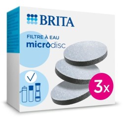 Cartouche BRITA - MiscroDisc - Pack de 3 filtres - 1 filtre = 1 mois de filtr...