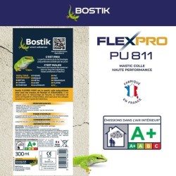 Mastic colle/joint - BOSTIK - Flexpro PU811 - Tous matériaux - Intérieur/exté...