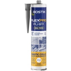 Mastic colle/joint - BOSTIK - Flexpro PU811 - Tous matériaux - Intérieur/exté...