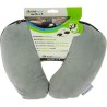 Coussin microbilles 2en1 Cale nuque et Oreiller 37x29x10cm - KINE TRAVEL - Mi...