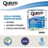Colle papiers peints - QUELYD - Intissés en poudre - Toutes pieces - Applicat...