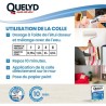 Colle papiers peints - QUELYD - Intissés en poudre - Toutes pieces - Applicat...