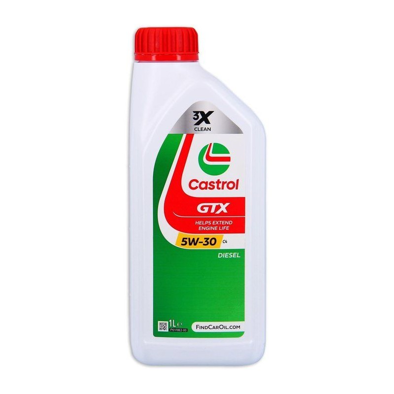 Huile moteur - CASTROL - GTX 5W-30 C4 - 1L