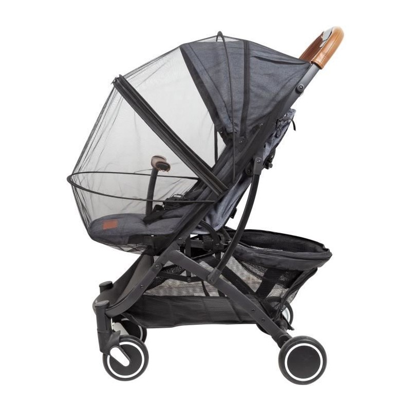 Moustiquaire pour poussette TINEO ALL INCLUSIVE - Ouverture facile avec zip -...