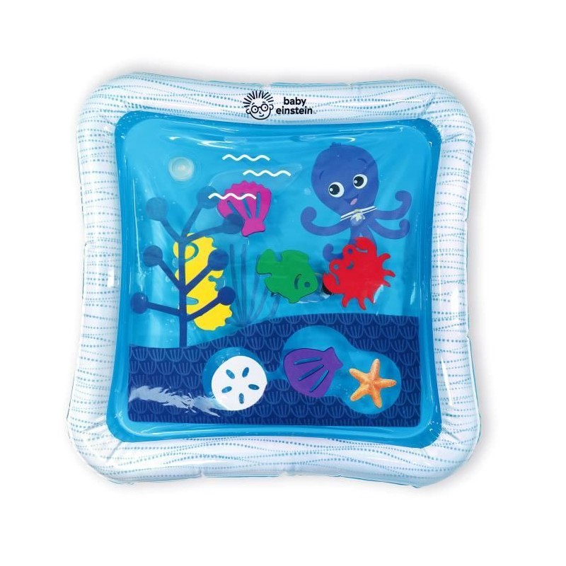 BABY EINSTEIN  Tapis d'eau bébé, jeu sensoriel et d'éveil?, gonflable, facile...