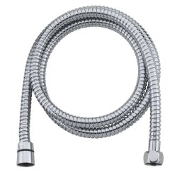 Flexible de douche ROUSSEAU - Inox chromé double agrafage - 2,00m - Certifié ...
