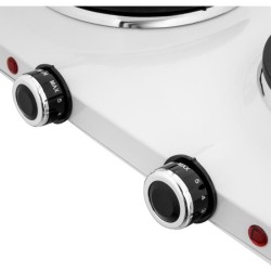 Plaque de cuisson électrique - SENCOR - SCP 2253WH-EUE4 - 2500 W - 2 foyers -...