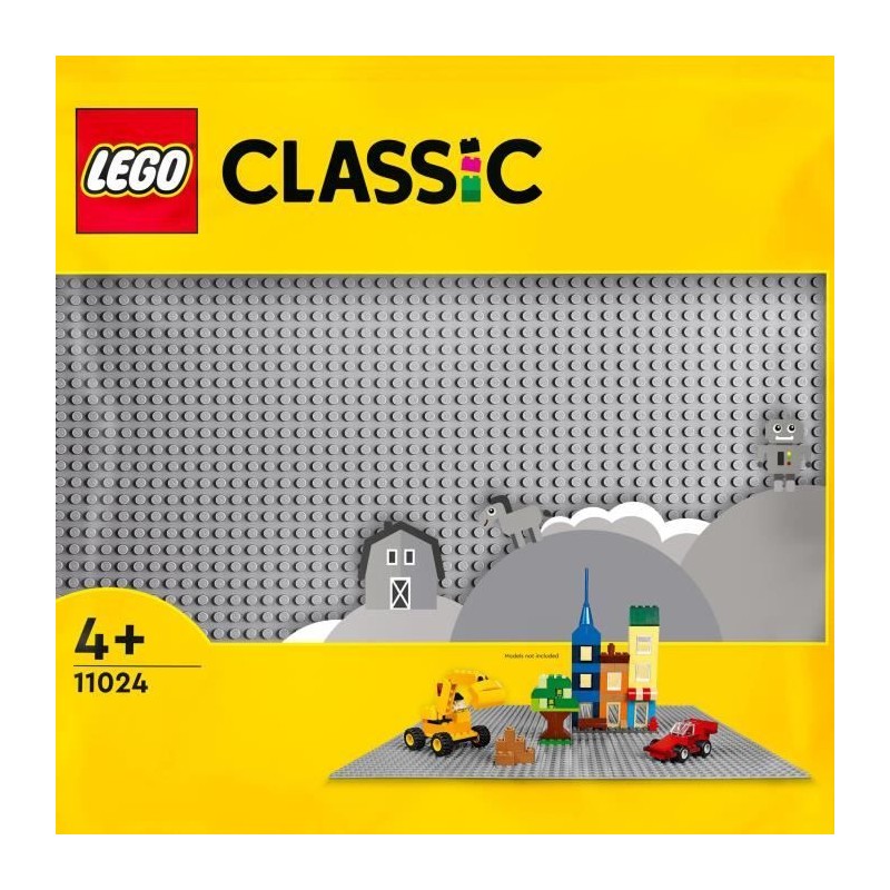 LEGO 11024 Classic La Plaque De Construction Grise 48x48, Socle de Base pour ...