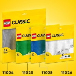 LEGO 11024 Classic La Plaque De Construction Grise 48x48, Socle de Base pour ...