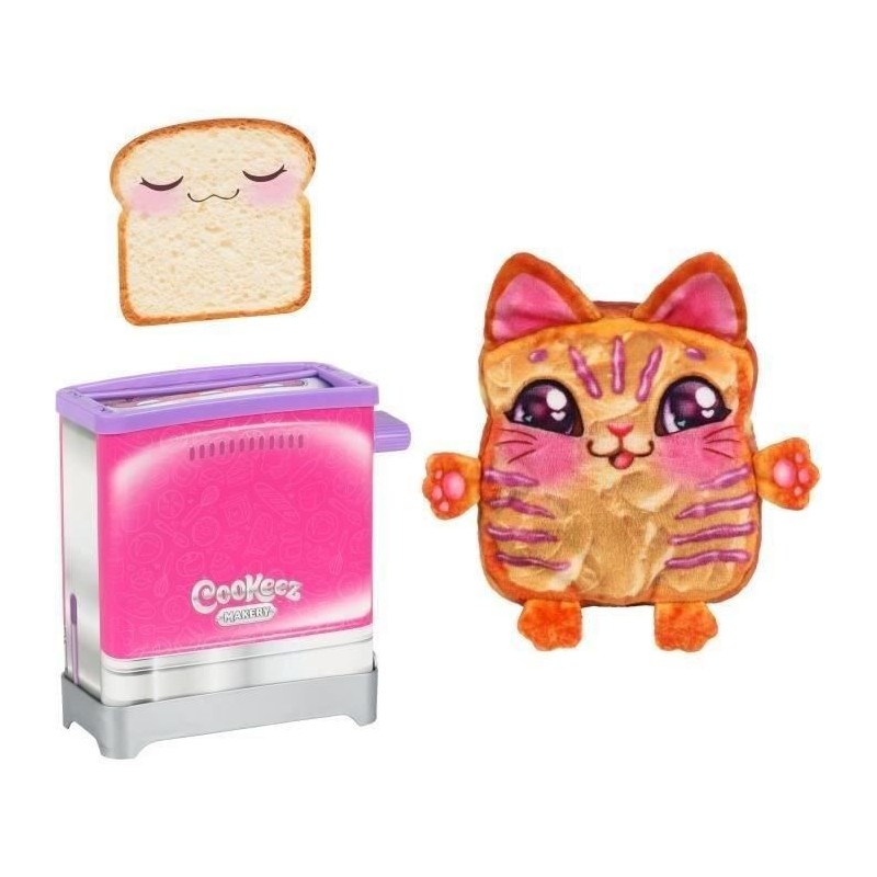Toasty Treatz - MOOSE TOYS - COOKEEZ MAKERY - Peluche parfumée en