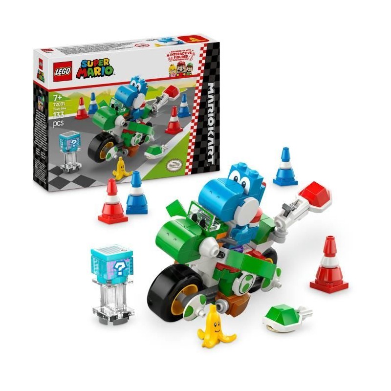 LEGO Super Mario 72031 Mario Kart – Yoshimoto - Jouet de construction pour en...